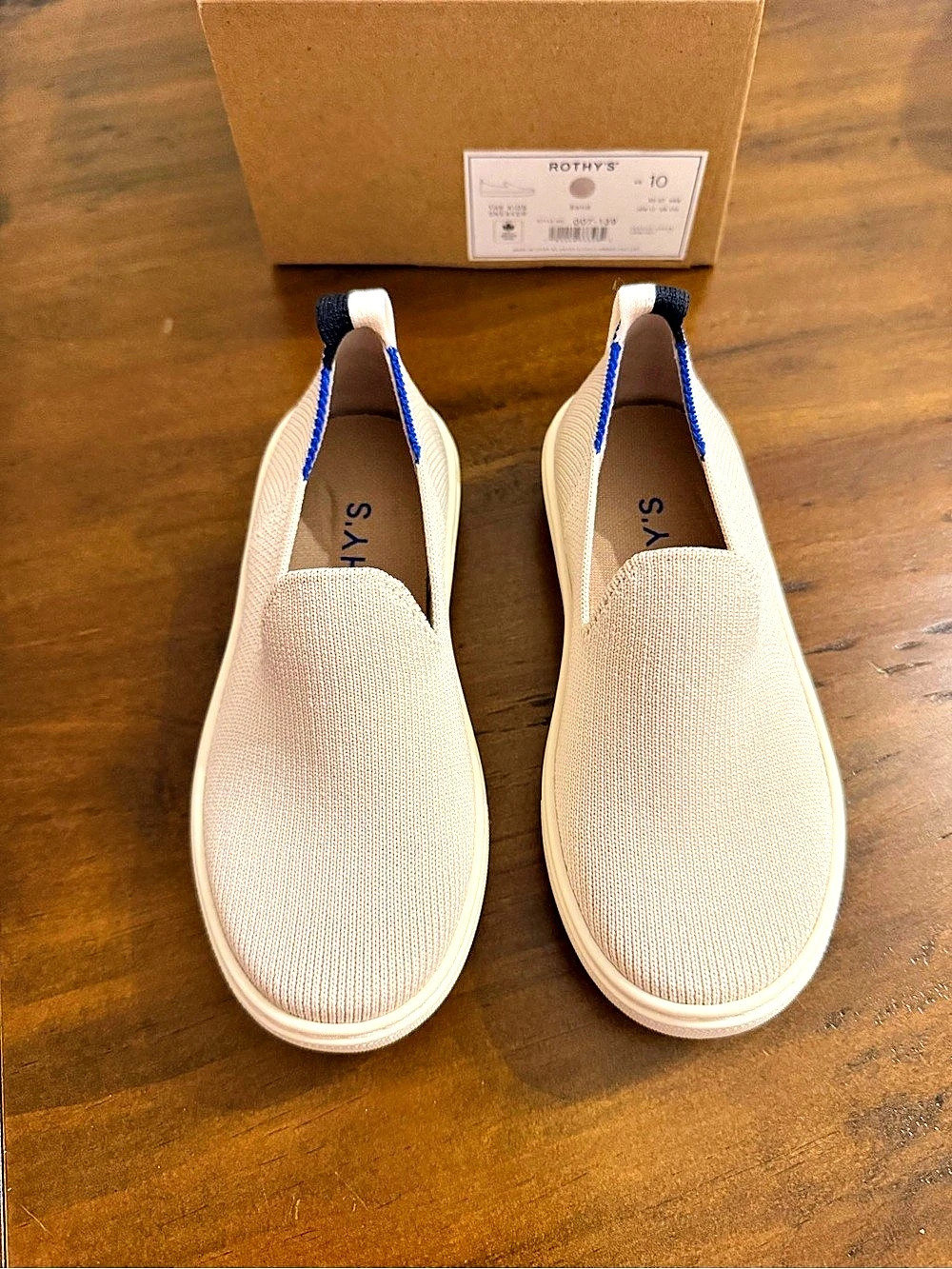Rothy's The Kids Sneaker Slip On NWOT size 10